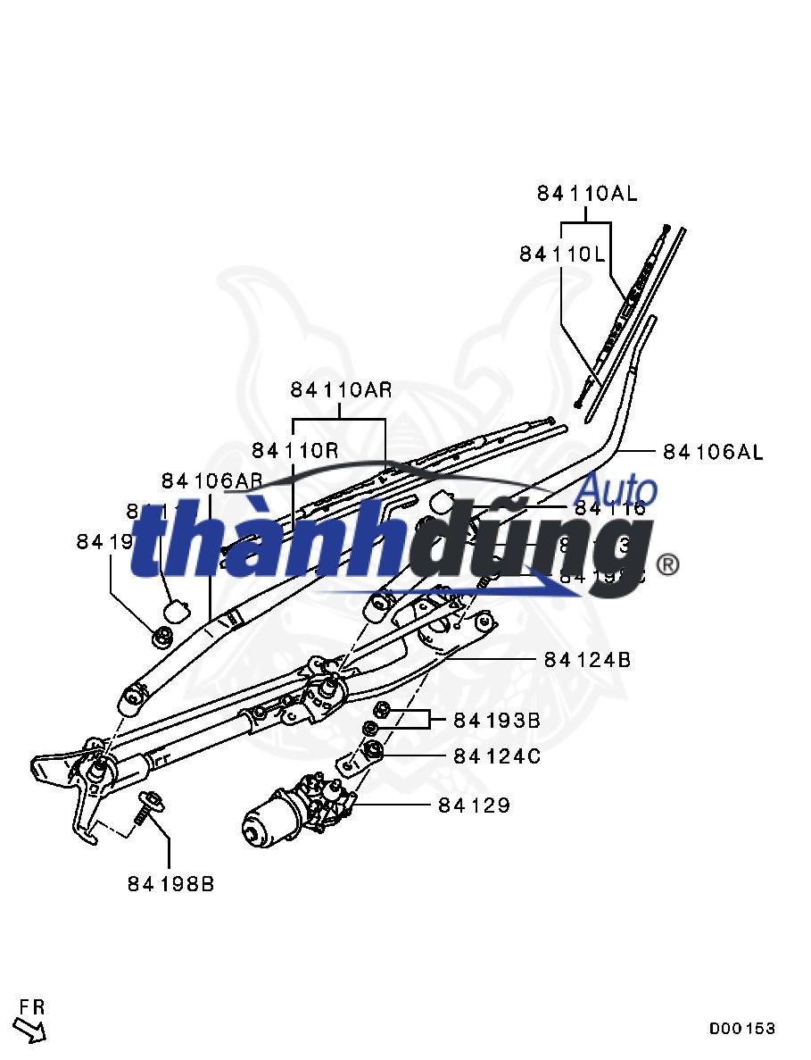CHỔI GẠT MƯA TRƯỚC MERCEDES S650 | 2228201345 - Ảnh 7