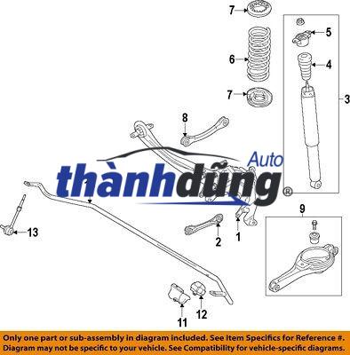 ROTUYN CÂN BẰNG SAU HONDA CRV 2014 | 52321SWAA01 - Ảnh 4