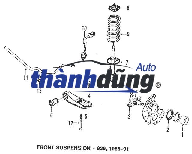 ROTUYN CÂN BẰNG SAU HONDA CRV 2014 | 52321SWAA01 - Ảnh 5