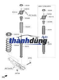 TĂM BÔNG GIẢM XÓC SAU HYUNDAI I30 2008 | 55326-1M000 - Ảnh 6