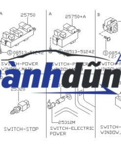 Alternative view of CÔNG TẮC LÊN KÍNH TỔNG HINO 500 | 84810E0040
