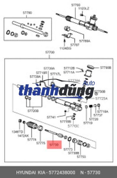 BẠC ĐẠN CHỮ THẬP HYUNDAI HD78 | 4915045220 - Ảnh 7