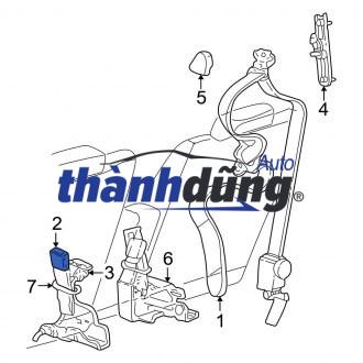 DÂY ĐAI AN TOÀN TRÁI FORD ECOSPORT 2017 | CN15A61295AC3JA6 - Ảnh 3