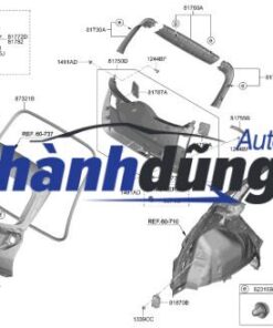 Alternative view of TY CHỐNG CỐP ĐIỆN MAZDA CX5 2017-2023 | KB8C636EXH