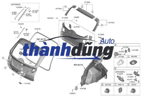 TY CHỐNG CỐP ĐIỆN MAZDA CX5 2017-2023 | KB8C636EXH - Ảnh 2