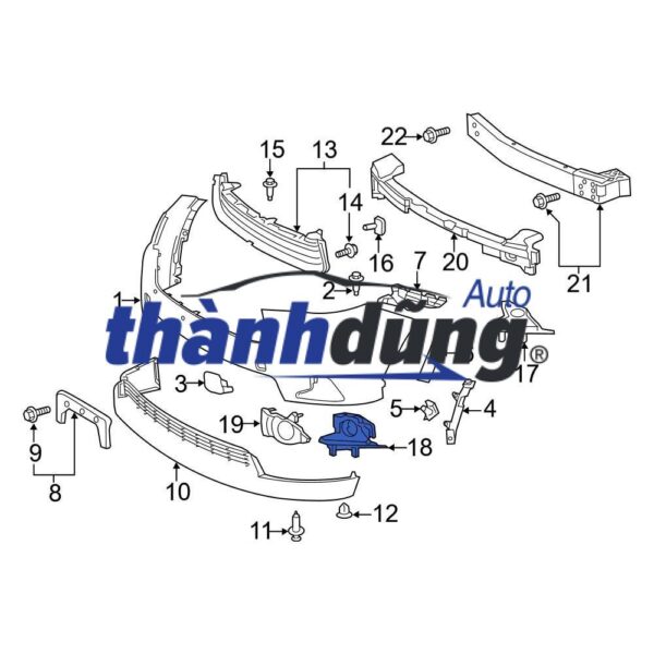 ỐP ĐÈN CẢN TRƯỚC NISSAN NAVARA 2015 - Ảnh 4