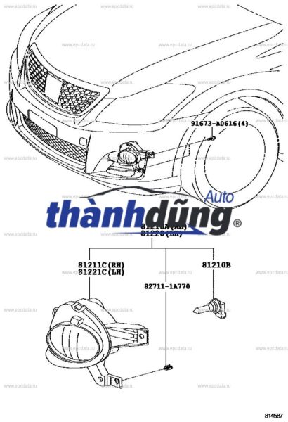 ỐP ĐÈN CẢN TRƯỚC NISSAN NAVARA 2015 - Ảnh 3