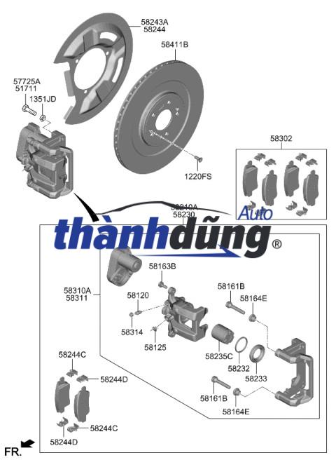PÍT TÔNG PHANH XE JRD MEGA 2007 | PIT260225 - Ảnh 7