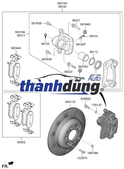 CAO SU CHỤP BỤI THẮNG TRƯỚC AUDI A6 | 8R0698471C - Ảnh 7