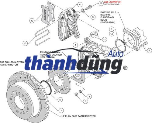 ĐĨA PHANH TRƯỚC BMW X6 | 34116868938 - Ảnh 3