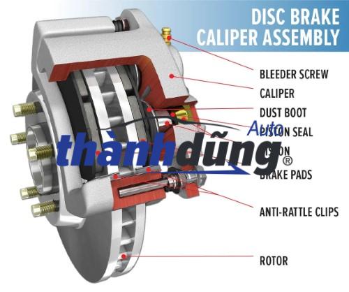 ĐĨA THẮNG TRƯỚC HYUNDAI I10 1.2L 2020 | 51712-0X700 - Ảnh 5