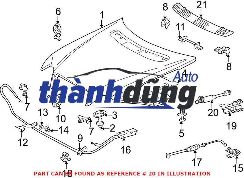TI CHỐNG CAPO XE PEUGEOT 508 2018 | 7091108 - Ảnh 6