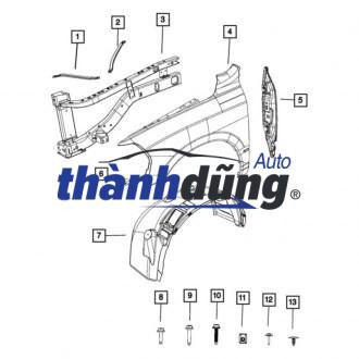 MÁ VÈ TRÁI HYUNDAI SANTAFE 2022 | 66310-S1000 - Ảnh 7