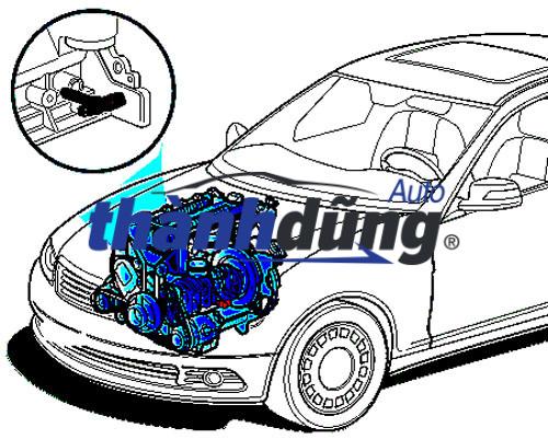 CẢM BIẾN CỐT MÁY XE SYM V5 | SW608091 - Ảnh 2