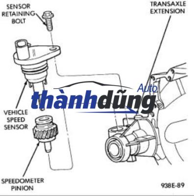 CẢM BIẾN TỐC ĐỘ FORD FOCUS 2005 | 98AB9E731AD - Ảnh 3
