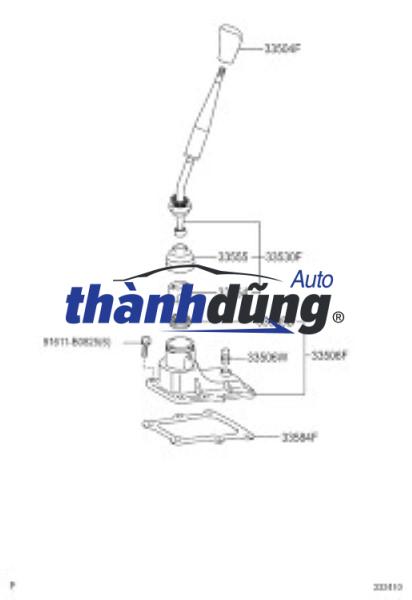 BÀN ĐI SỐ XE CHEVROLET TRAILBLAZER S10 | 13536008 - Ảnh 6