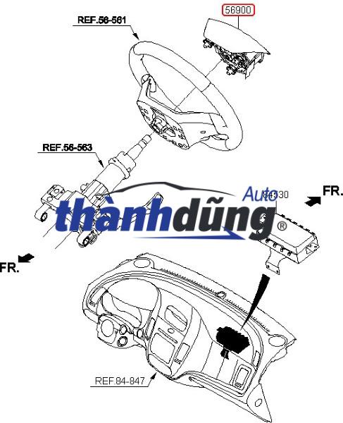 CÁP CÒI XE HYUNDAI SANTAFE 2021 | 93490S1230 - Ảnh 4