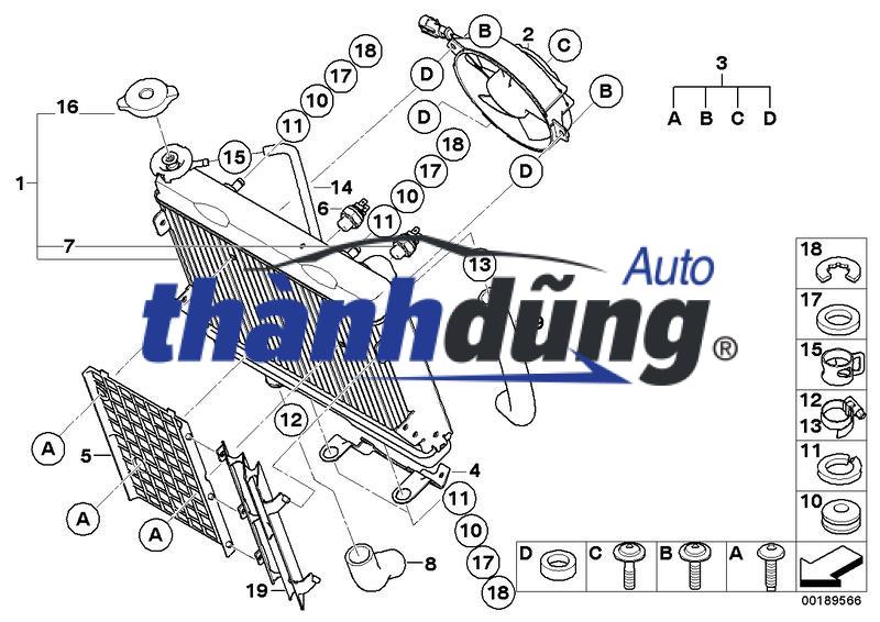 CẢM BIẾN BÁO QUẠT XE LIFAN 520 2006 | LBA3616100B1 - Ảnh 6