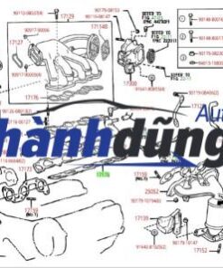 Alternative view of GIOĂNG CỔ HÚT CHEVROLET TRAILBLAZER 2014 |12637739