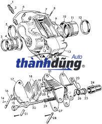 XƯƠNG PHANH SAU TOYOTA ALTIS 2011 - Ảnh 4