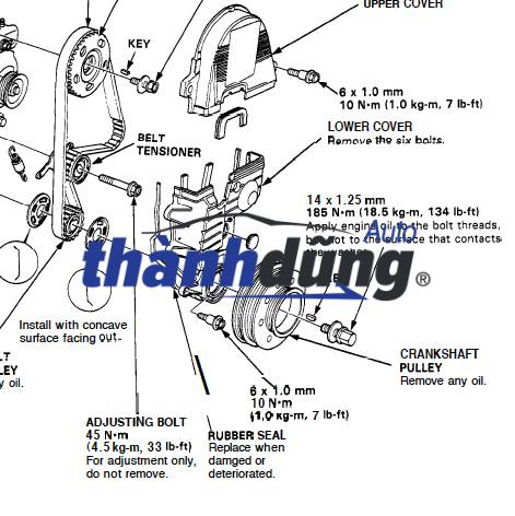 PHỚT GHÍT ISUZU D-MAX | 8973286470 - Ảnh 5
