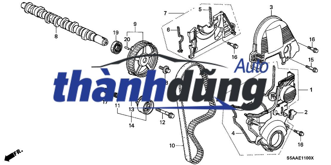 PHỚT GHÍT ISUZU D-MAX | 8973286470 - Ảnh 6