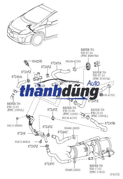 ỐNG GA THẤP ÁP MÁY LẠNH CHEVROLET AVEO - Ảnh 3