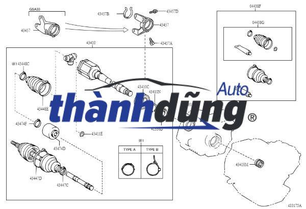 TRỤC LÁP DỌC XE KIA BONGO 3 - Ảnh 5