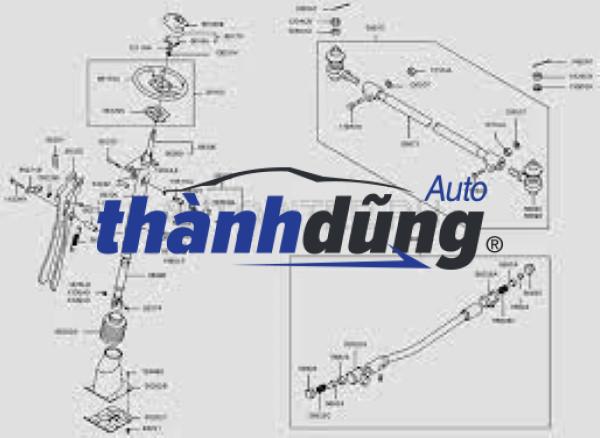 ROTUYN BA DỌC HINO 500 FG | 45440E0061 - Ảnh 4