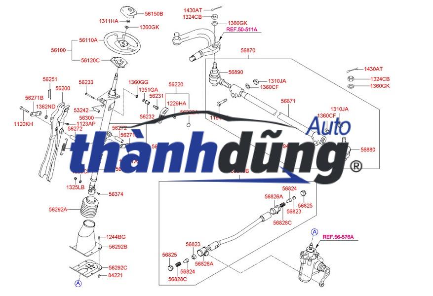 CÂY BA DỌC XE HYUNDAI H78 - Ảnh 4