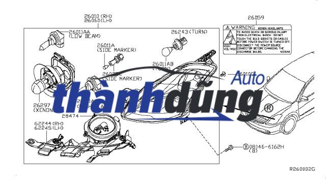 GIÁ BẮT ĐÈN PHA TRÁI PEUGEOT 3008 2021 - Ảnh 4