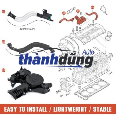 VAN HƠI THỪA MẶT MÁY XE SSANGYONG MUSSO 1999 | 6620104170 - Ảnh 4