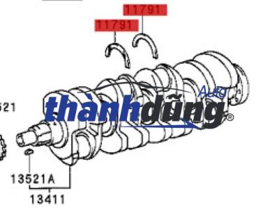 CĂN DỌC TRỤC CƠ XE SUZUKI CARRY | 12300-82840 - Ảnh 3
