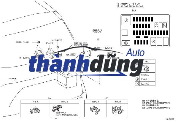 CẦU CHÌ ĐẦU ẮC QUY XE PEUGEOT 5008 - Ảnh 5
