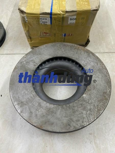ĐĨA PHANH TRƯỚC XE HYUNDAI HD72