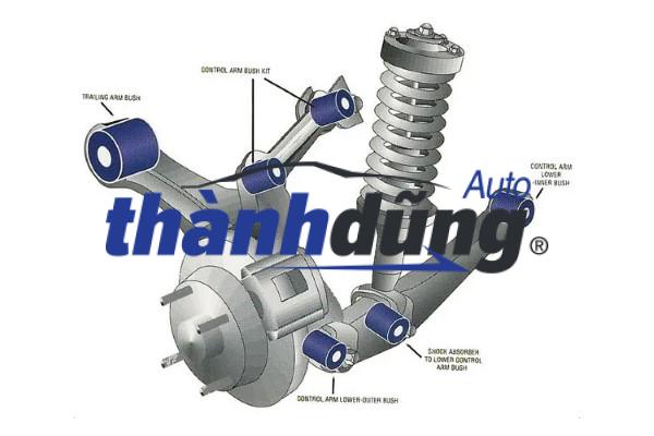 CAO SU GIẰNG DỌC CẦU SAU XE SSANGYONG KORANDO - Ảnh 3