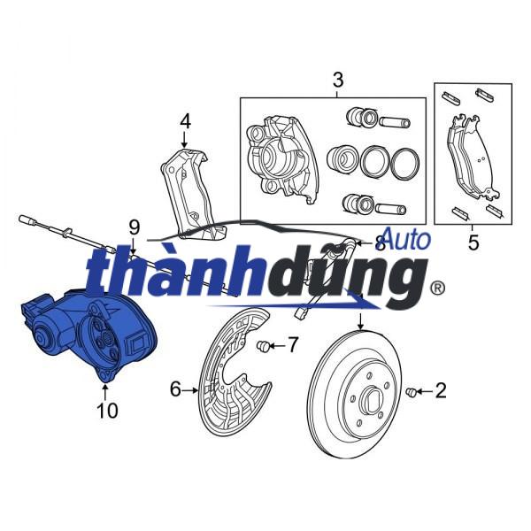 MÔ TƠ PHANH TAY MERCEDES GLS300 | 1669065401 - Ảnh 6