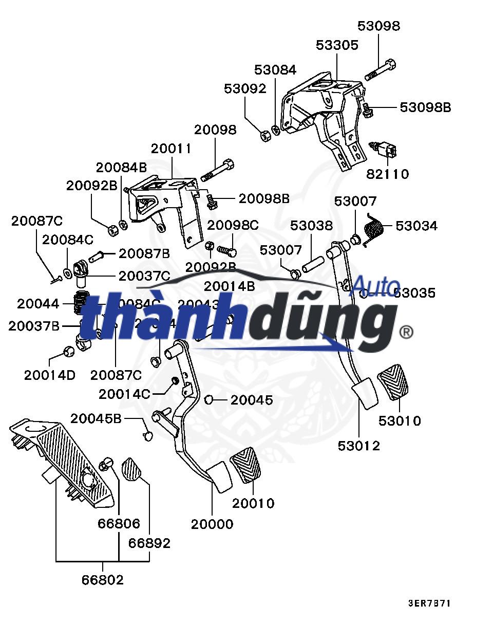 CÔNG TẮC CHÂN CÔN HYUNDAI HD120 - Ảnh 5