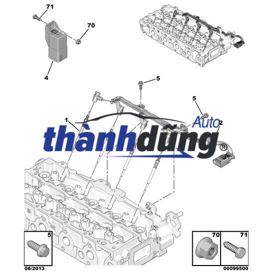 NẾN XÔNG XE ISUZU DMAX 2016 | 8974350860 - Ảnh 5