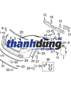 Alternative view of CẢM BIẾN ĐỖ XE TOYOTA CAMRY | 8934133130
