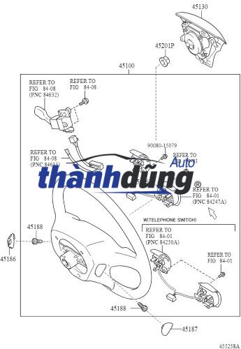 TÚI KHÍ VÔ LĂNG TOYOTA CAMRY 2015 - Ảnh 4