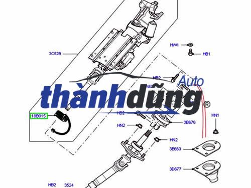 CẢM BIẾN GÓC LÁI XE NISSAN QASHQAI | 47945-4BA0A - Ảnh 4