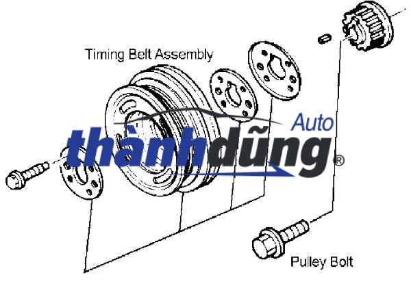 NHÔNG TRỤC KHỦY DAEWOO LACETTI CDX 2010 | 24405967 - Ảnh 5