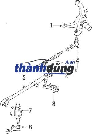 BÓT LÁI PHỤ FORD RANGER | UA3N32320A - Ảnh 3