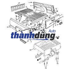 TAY MỞ CỬA THÙNG XE MITSUBISHI TRITON 2024 - Ảnh 4