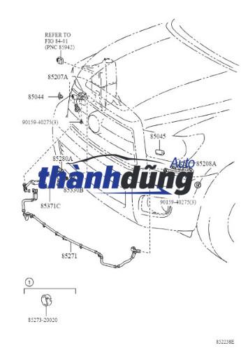 NẮP ĐẬY VÒI RỬA ĐÈN PHA XE FORD FOCUS | F1EB13L018AAXUAA - Ảnh 4