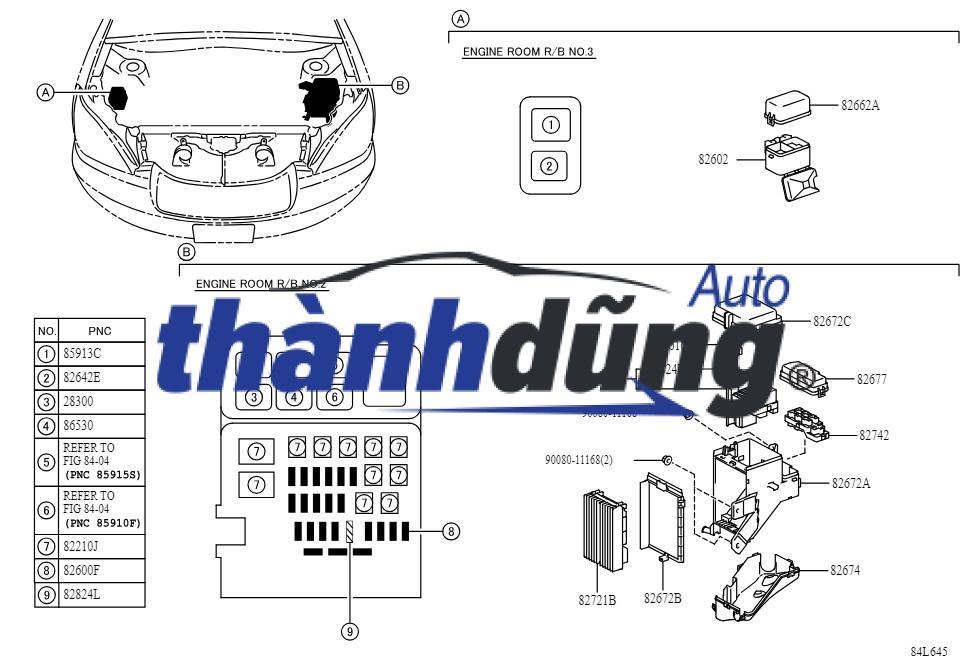NẮP ĐẬY HỘP CẦU CHÌ TOYOTA YARIS 2012 - Ảnh 3