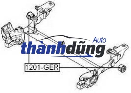 CAO SU CẦU SAU XE HYUNDAI I10 2014 | 55160-1J200 - Ảnh 6