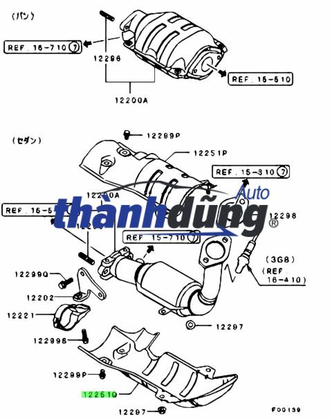 BẦU LỌC KHÍ XẢ CHEVROLET CRUZE | 96453711 - Ảnh 4