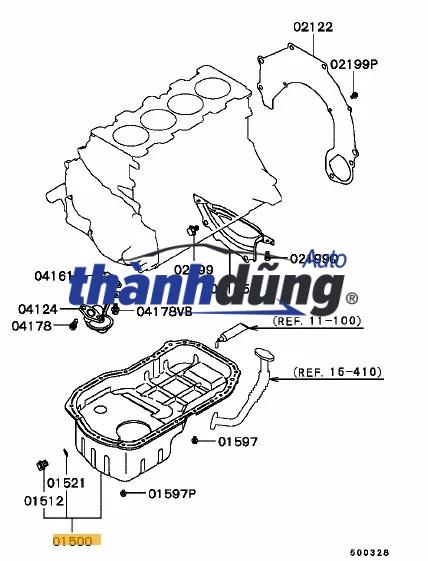 CẢM BIẾN BÁO DẦU XE NISSAN NAVARA 2009 | 25060EB70D - Ảnh 2